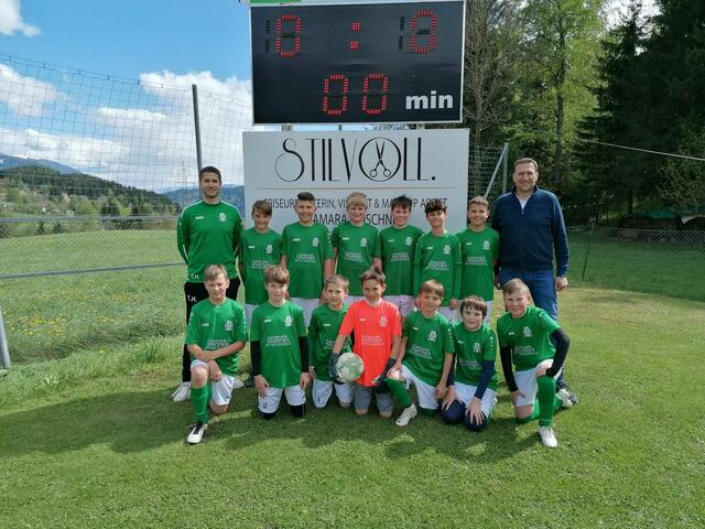 Die U12A in den neuen Dressen. | Foto: Privat