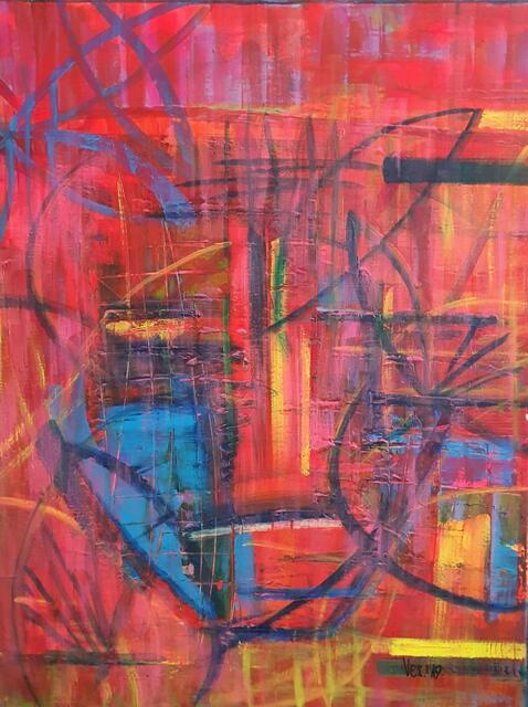 "Abstrakte Malerei" | Foto: Künstlerin Vesna Divkovic