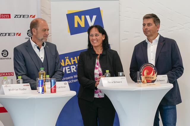 Bernhard Lackner, Petra und Christian Schwarz. | Foto: Maritn Rauscher