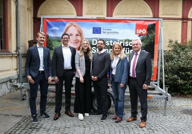 Die SPÖ will die "steirischen Stimmen für ein soziales Europa" in Brüssel und Straßburg stärker hörbar machen. | Foto: Sebastian Neugebauer