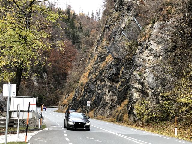 Die "Bürgerinitiative für einen sicheren Eibergradweg" will sich für einen neuen Radweg in der Eibergschlucht einsetzen. Wichtig ist ihnen die Sicherheit.  | Foto: Richard Aschaber