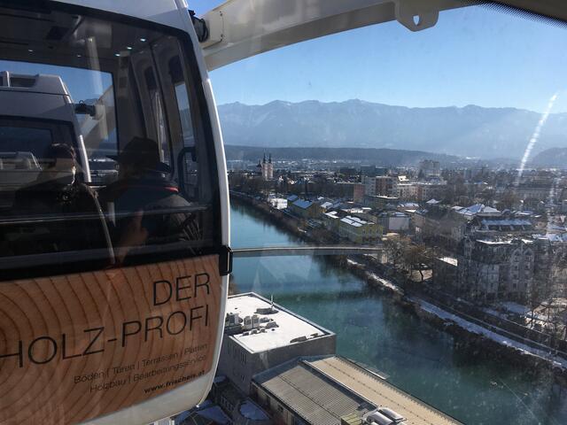 Blick auf Villach - aus der Vogelperspektive