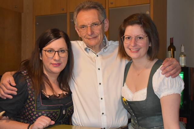 Gelungener Abend: Melanie, Otmar und Martina Bock | Foto: Michael Strini