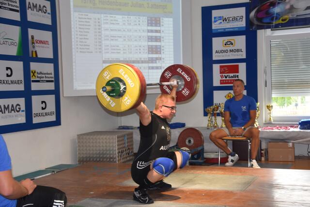 Innviertler Neuzugang Julian Heidenbauer zum ersten Male am Start.

Foto Conny Högg