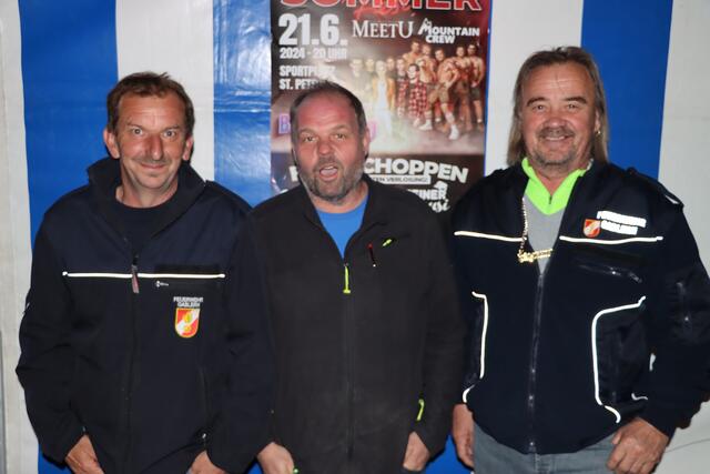 Albert Schein, Michael Schippel und Heinz Ritscher | Foto: Christopher Polesnig