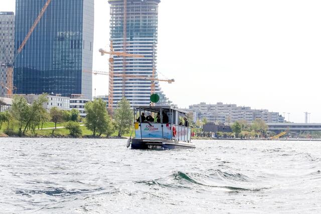 Die Copa Cruise startet in die neue Saison. Um 3 Euro kann man von der Copa Beach bis zur Jedleseer Brücke fahren.