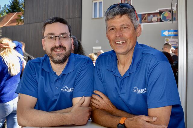 Die Zeitnehmung (TimeResult) übernahmen Roland Scharl und Hermann Steinacher | Foto: Elisabeth Peinsipp