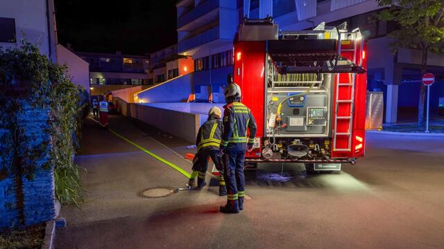 Ein Mehrparteienhaus in Wieselburg wurde evakuiert. | Foto: DOKU-NÖ