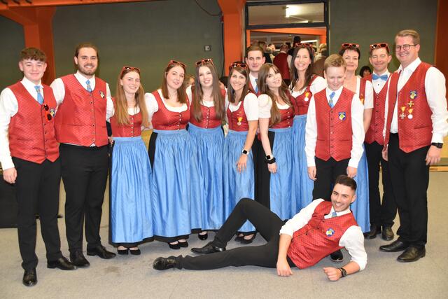 Der Musikverein Großpetersdorf machte Stimmung beim Frühlingskonzert. | Foto: Michael Strini
