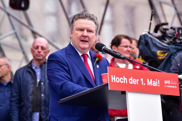 Zusammenhalt und eine faire EU - das ist der Fokus des diesjährigen Maiaufmarschs in Wien. | Foto: Markus Spitzauer/RMW