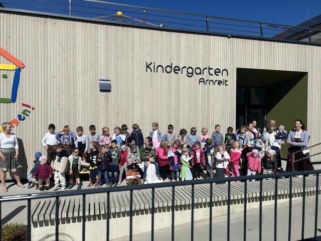 Ein gelungenes Maibaumfest ging im Kindergarten Arnreit über die Bühne. | Foto: privat