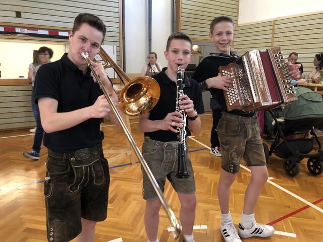 Die jungen Aufbradler sorgten für die musikalische Umrahmung | Foto: Regionalmedien Steiermark