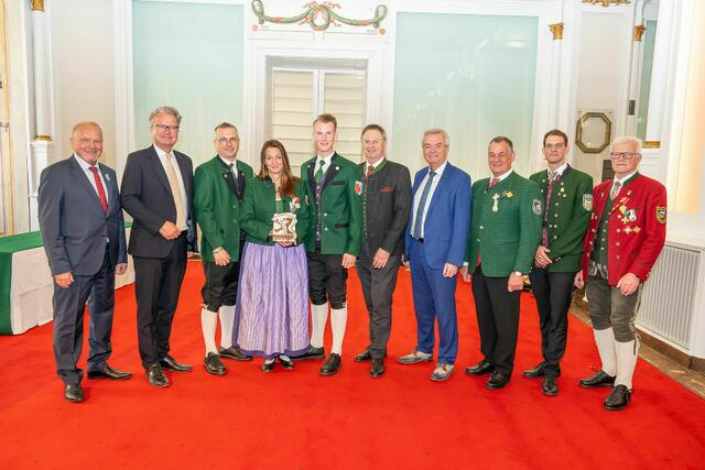 „Blasmusik Panther“ für den Musikverein St. Nikolai im Sausal | Foto: © Land Steiermark/Foto Fischer