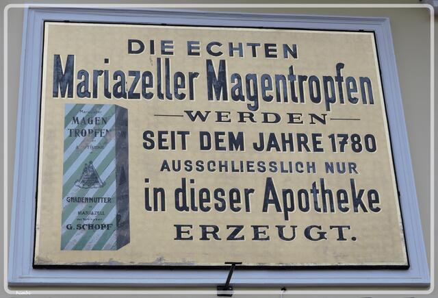 Auch die "Mariazeller Magentropfen" zählen als "Apothekeneigene Hausspezialitäten" zum imateriellen Kulturerbe der Steiermark. | Foto: Regionautin Silvia Himberger
