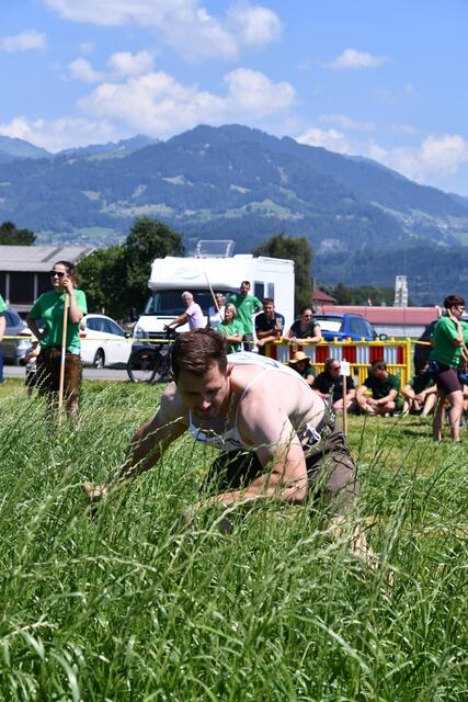 So manch althergebrachtes Kulturwissen erlebte sogar schon eine Entwicklung hin zu einer Sportart, so wie das Sensenmähen. | Foto: Landjugend Steiermark