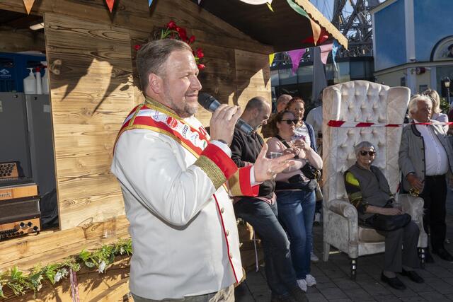 „Es freut uns sehr, dass wir dieses Jahr bereits zum zweiten Mal das Maifest am Wiener Riesenradplatz feiern können", sagt Johann Pittermann. | Foto: Bubu Dujmic