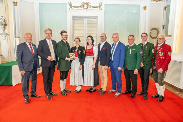 „Blasmusik Panther“ für die Stadtkapelle Leibnitz | Foto: © Land Steiermark/Foto Fischer