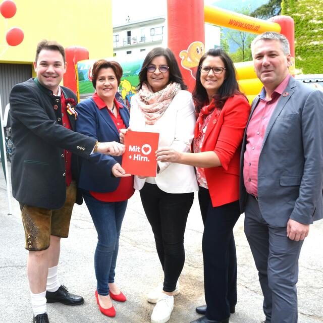  Philipp Schober, Daniela Lerchbaumen, Marika Lagger-Pöllinger, Sara Schaar und Andi Unterrieder