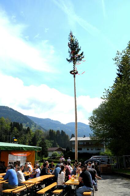 Der Laubendorfer Maibaum