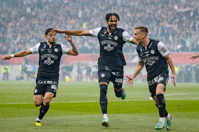 Der SK Sturm Graz dreht einen 0:1-Rückstand und feiert in Klagenfurt seinen zweiten Cuptitel in Serie. Nächstes Ziel des schwarz-weißen Tabellenführers: die Meisterschaft. | Foto: GEPA