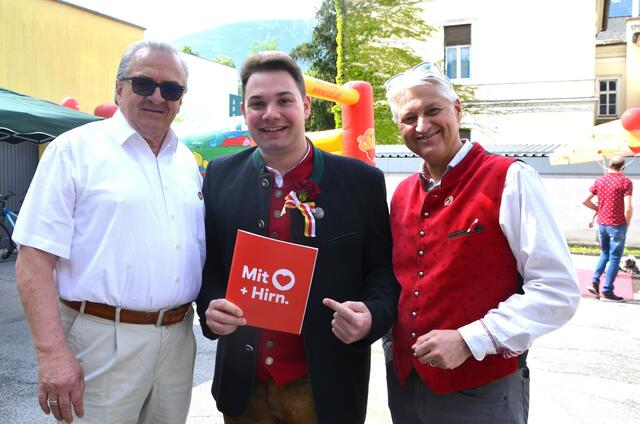 Peter Dekan, Bezirkspensionisten, Philipp Schober, Sektionsobmann Adi Lackner