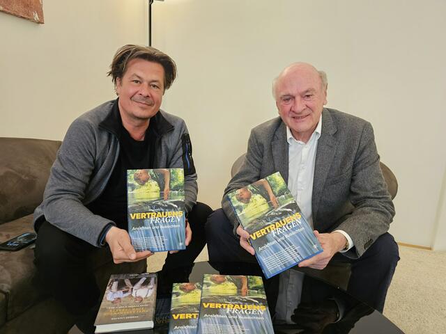 Michael Dangl und Erwin Pröll. | Foto: Kultur.Region.Niederösterreich GmbH