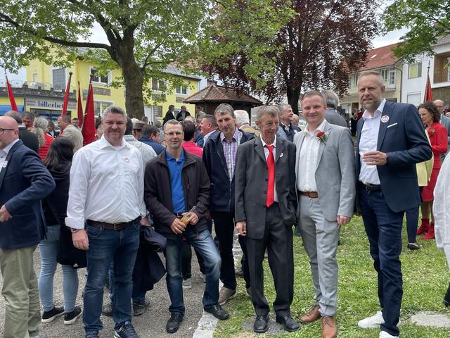 Besucher aus fast jedem Ort waren zu Besuch - auch die Gemeinde Lockenhaus war zahlreich vertreten.