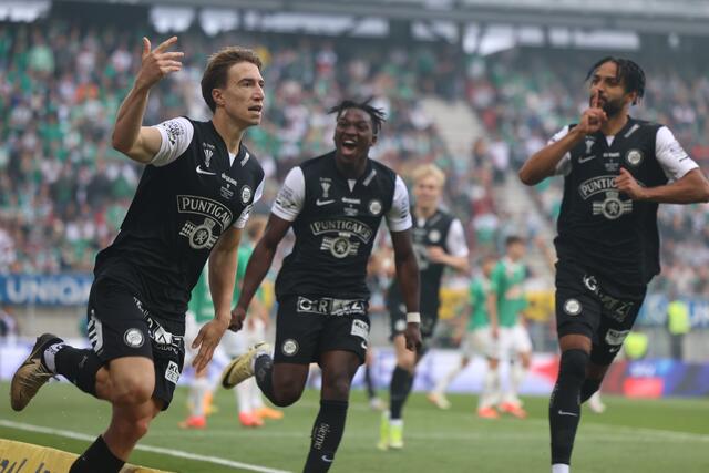 Defensivmann David Affengruber sorgte per Kopf für Gleichstand. | Foto: GEPA