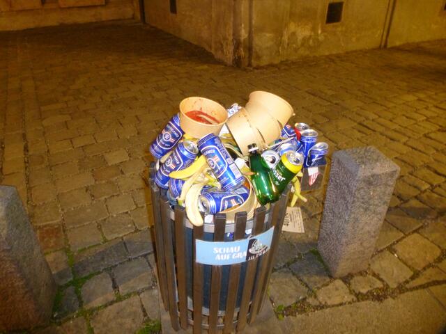 Wertvolle Rohstoffe für den Restmüll...