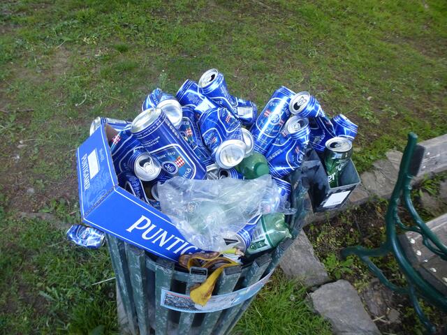 Wertvolle Rohstoffe für den Restmüll...