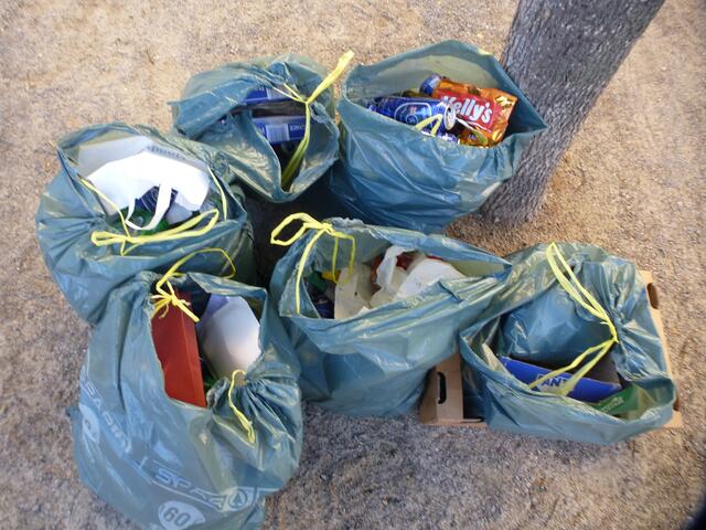 Typischer Restüll beim Raiffeisen Businesslauf 2024 in der Ökostadt Graz