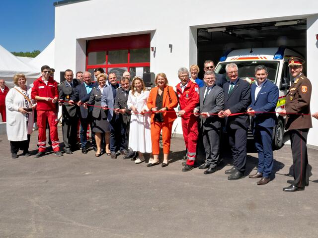Feierliche Eröffnung der Rotkreuz-Dienststelle in Alland. | Foto: Rotes Kreuz NÖ
