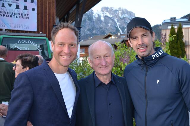 Bernhard Gruber, Hans Müller und Joachim Puchner (v.li.). | Foto: Maria Astner