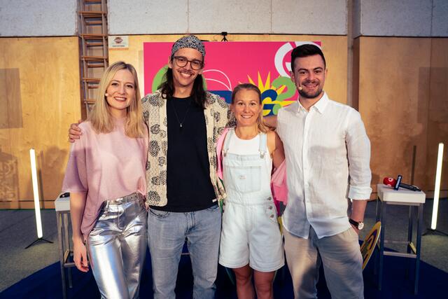 Ö3 – „Frag das ganze Land“ gastierte bei den Schülern in der HAK Steyr. | Foto: Hitradio Ö3/Martin Domkar