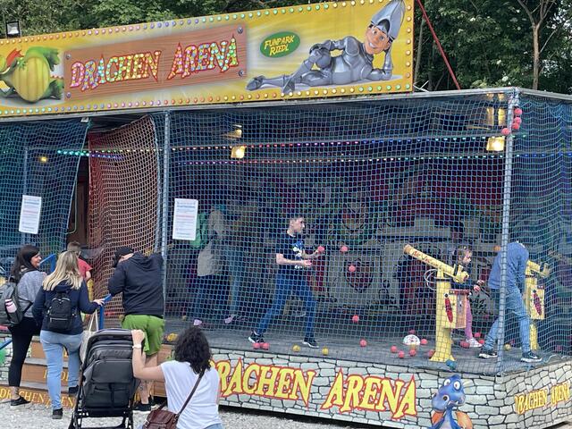 Die Drachen-Arena war besonders beliebt. | Foto: Mario Popp/RMW