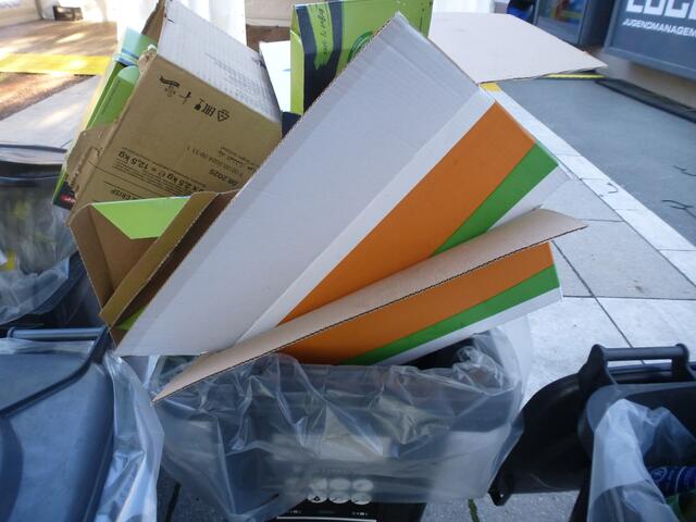 Typischer Restüll beim Raiffeisen Businesslauf 2024 in der Ökostadt Graz