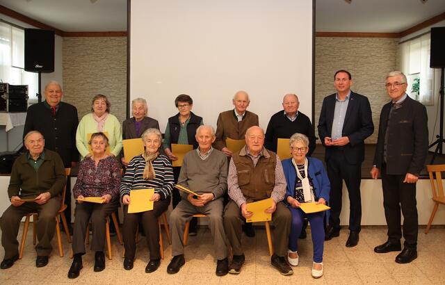 Der Seniorenbund Münzkirchen hielt im März seine Jahreshauptversammlung 2024 ab.  | Foto: Seniorenbund 