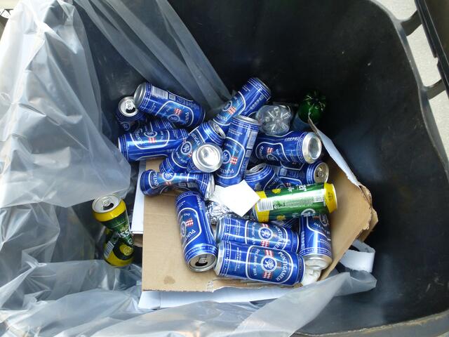 Wertvolle Rohstoffe für den Restmüll...