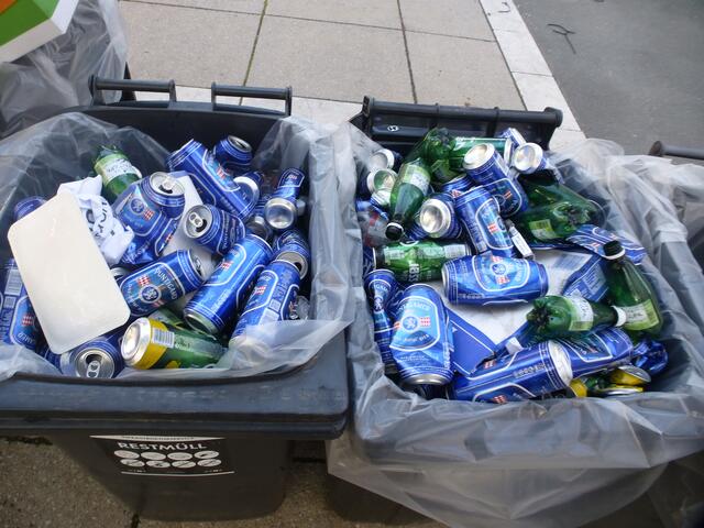 Wertvolle Rohstoffe für den Restmüll...