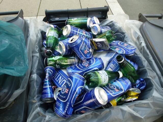 Wertvolle Rohstoffe für den Restmüll...