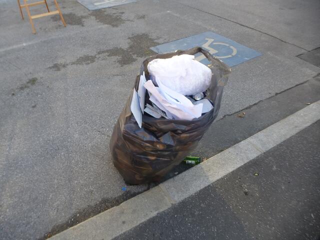 Typischer Restüll beim Raiffeisen Businesslauf 2024 in der Ökostadt Graz