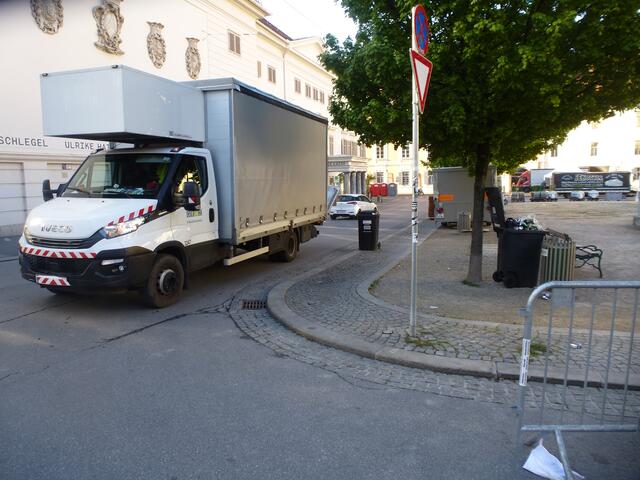 Zum Schluss wurde dann alles weggeräumt, damit alle sauber ist...