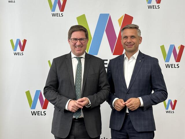 ÖVP-FPÖ Schulterschluss in Wels: 
