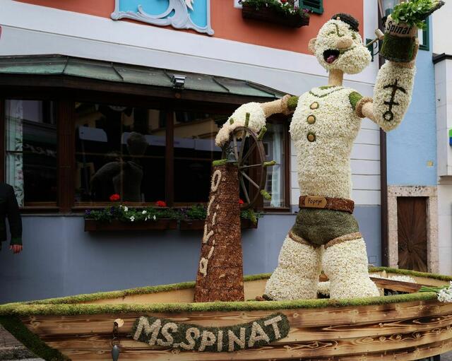 Beim 63. Narzissenfest gewann der Seemann Pobeye | Foto: Maria Tiefenbacher-Schöndorfer, 2023