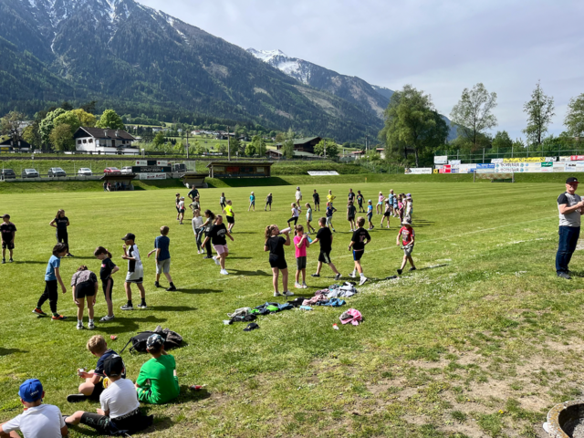 Der Ablauf am Rietzer Sportplatz hat bei bestem Wetter stattgefunden. 