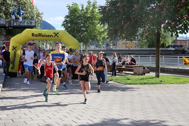 Die Klasse 3C der HLW FW Kufstein veranstaltete wieder einen Promotionlauf zugunsten der Beratungsstelle Evita. | Foto: Nimpf