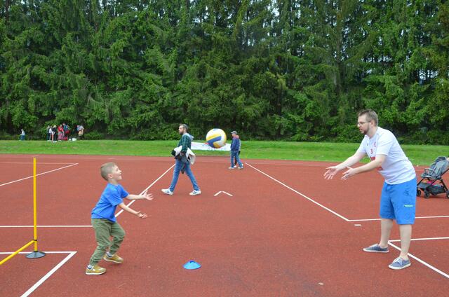 Alessandro und Gert beim ASVÖ-Angebot
