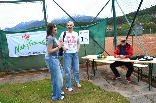 Nele und Amut Smoliner mit Peter Dekan
