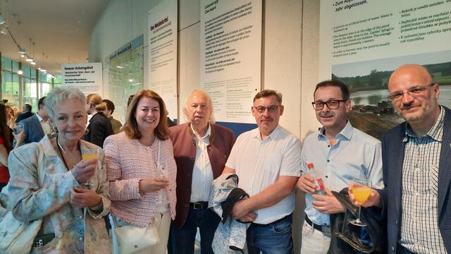 Andrea Lhotak, Stadträtin Beatrix Kainz, Gemeinderat Walter Hoffmann, Kammerrat Franz Pichler, Thomas Kaufmann und Stadtrat Franz Ableidinger (v. l.). | Foto: Doris Ableidinger