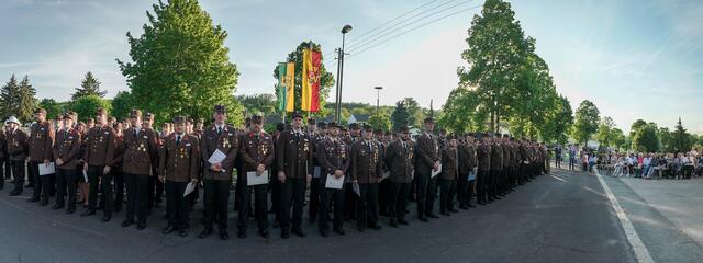 Beim Tag der Feuerwehr wurde auch 100 Jahre Feuerwehr Zuberbach-Podler gefeiert. | Foto: Bezirksfeuerwehrkommando Oberwart/Alexander Flaschberger